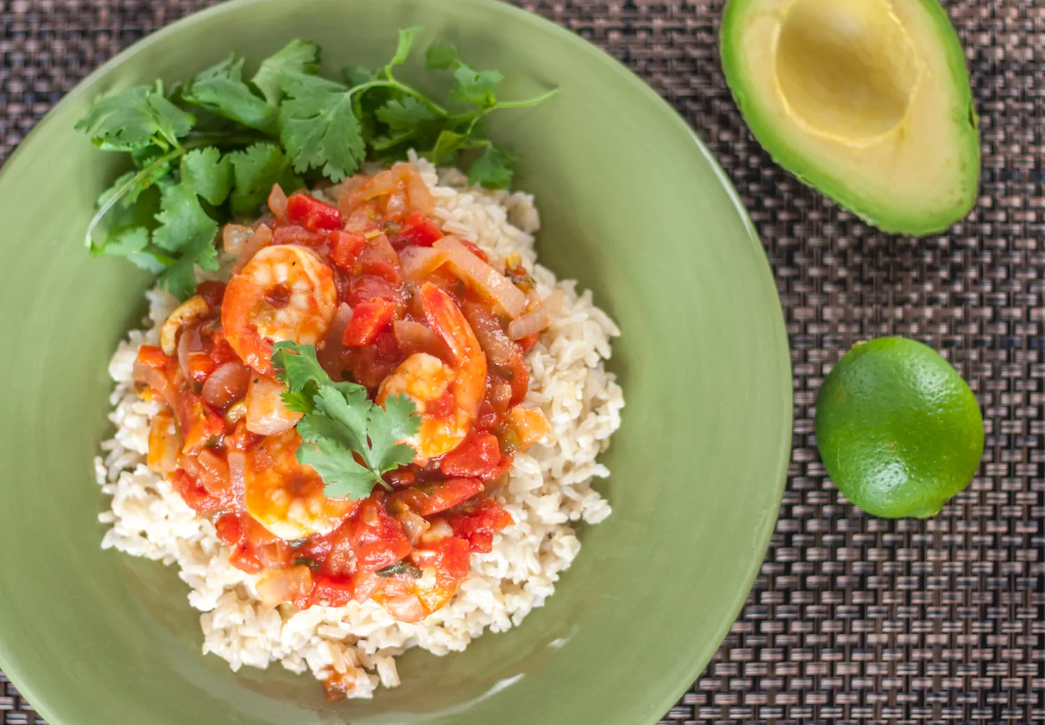 Veracruz Shrimp with Green Olives