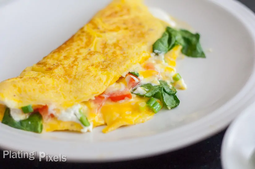 How to Make the Perfect Spinach and Goat Cheese Omelet