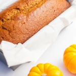 Pumpkin Bread with Maple Glaze - www. platingpixels.com #thanksgiving #pumpkinbread #recipe