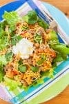 Mexican Bean and Rice Casserole Salad - www.platingpixels.com