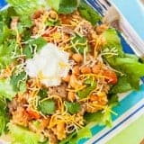 Mexican Bean and Rice Casserole Salad - www.platingpixels.com