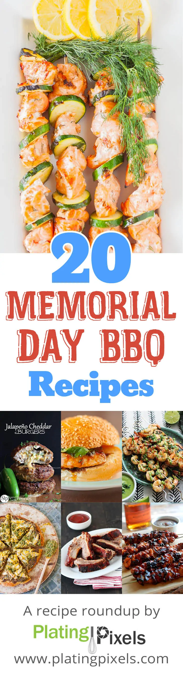 20 Ideas for Your Memorial Day Barbecue Recipes