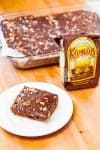 Kahlua Coffee Chocolate Fudge Cake recipe - www.platingpixels.com
