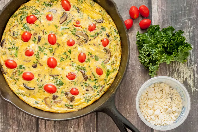 Kale and Feta Frittata