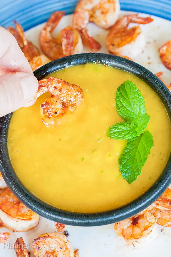 Mango Lime Dipping Sauce - www.platingpixels.com