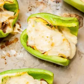 Philly Cheese Steak Stuffed Bell Peppers - www.platingpixels.com