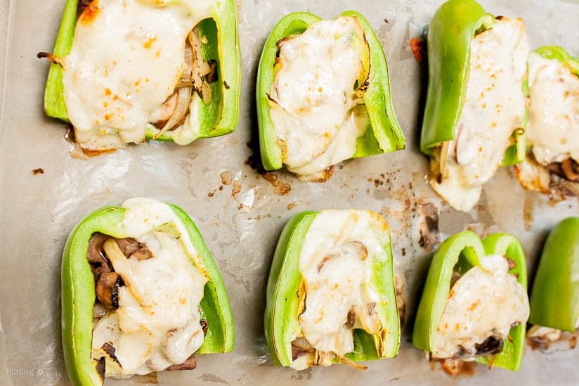 Philly Cheese Steak Stuffed Bell Peppers