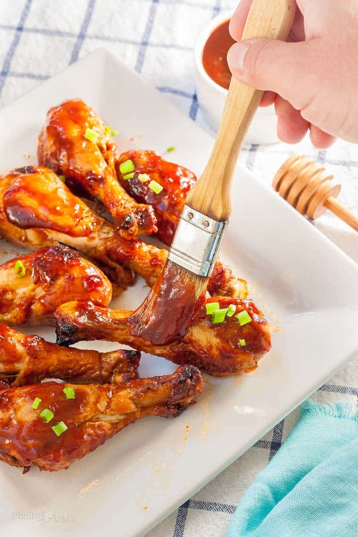 Crispy Baked BBQ Chicken Drumsticks