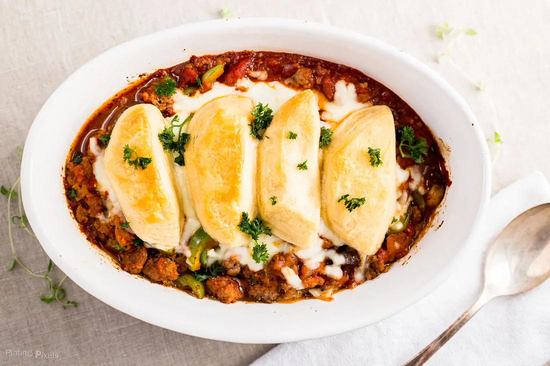 Upside Down Pizza Casserole