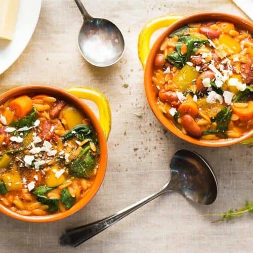 Pasta Sauce Healthy Minestrone Soup