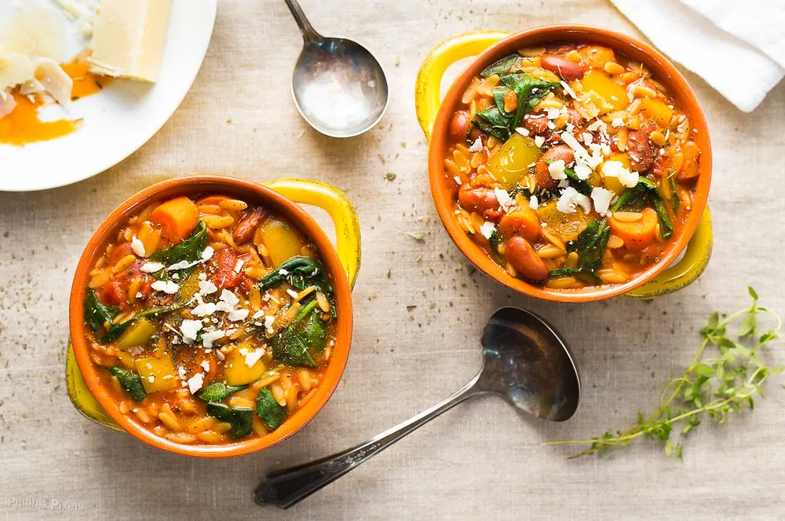 Pasta Sauce Healthy Minestrone Soup