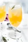 Sparkling Ginger Pear Mocktail cocktail recipe - www.platingpixels.com