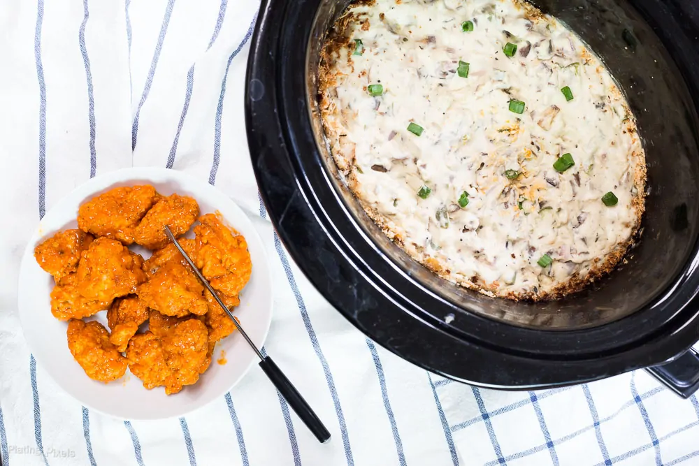 Slow Cooker Blue Cheese Dipping Sauce