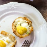 Sourdough Ham and Egg Muffin Cups recipe - www.platingpixels.com