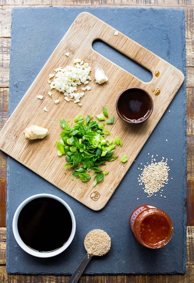 Grilled Ginger Sesame Glazed Chicken Drumsticks recipe - www.platingpixels.com