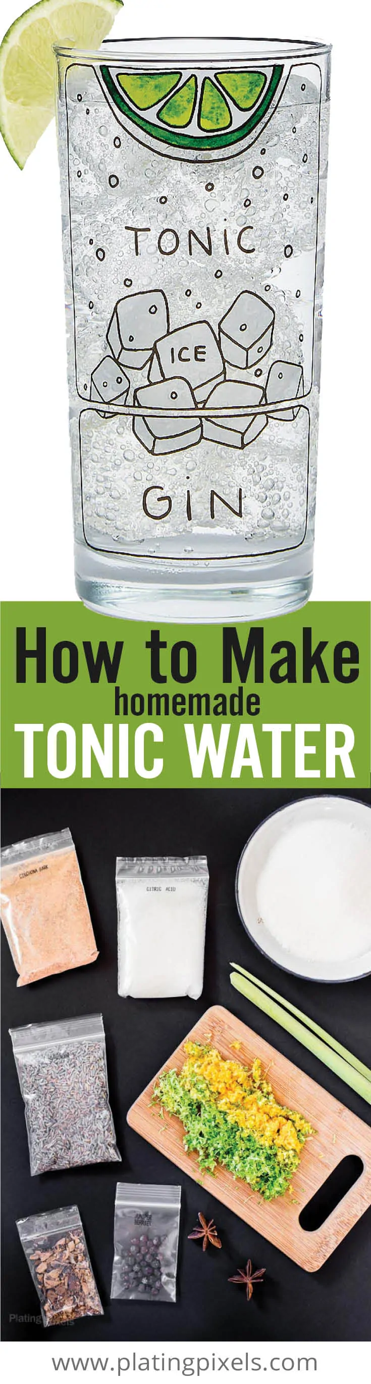 How to Make Tonic Water (Homemade Tonic Water)