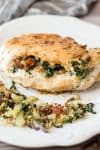 Apricot and Spinach Stuffed Chicken Breasts - www.platingpixels.com