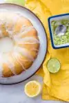 From Scratch Lemon Lime Bundt Cake recipe - www.platingpixels.com