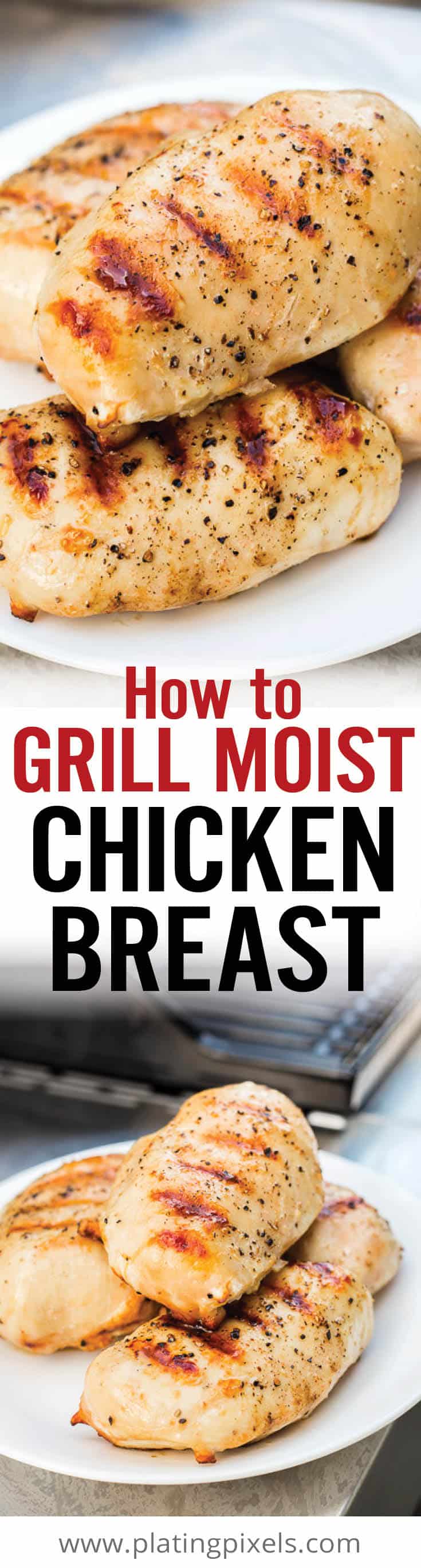 How to Grill Chicken Breast (Juicy and Tender)