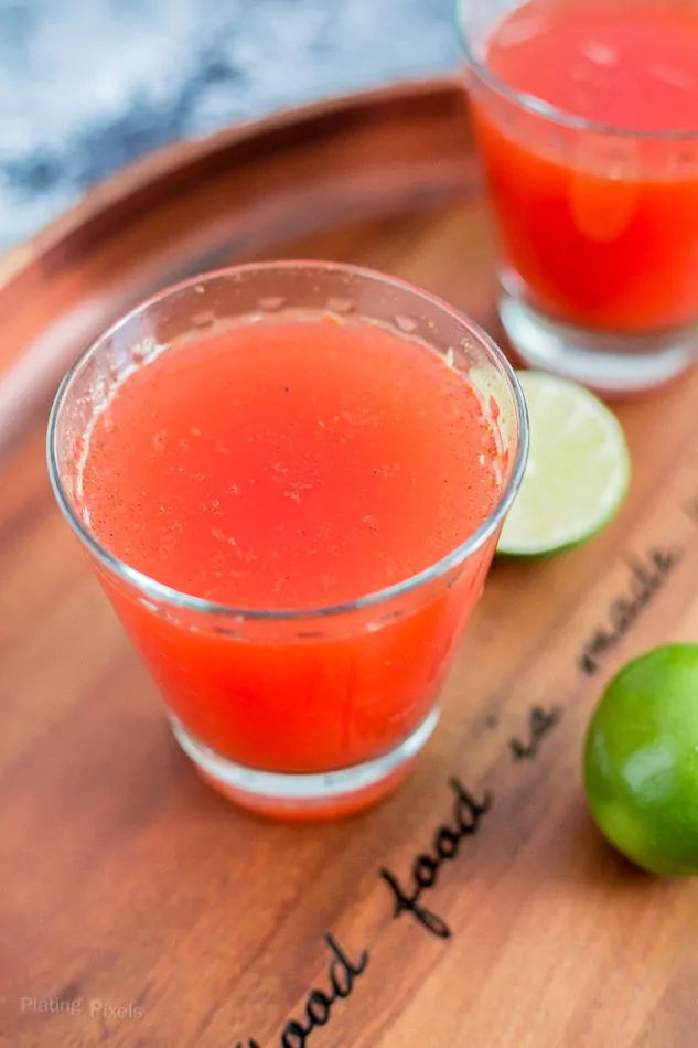 Homemade Clamato Michelada