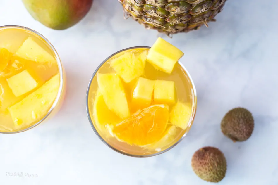 Tropical Passion Fruit Sangria