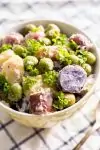 Pickeled Green Olive and Potato Salad recipe - www.platingpixels.com