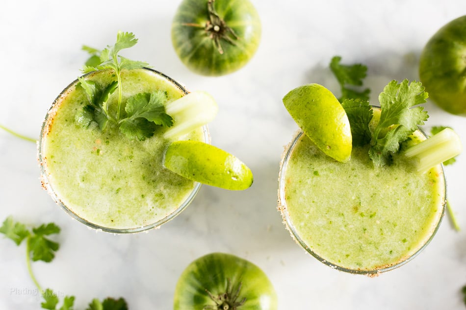 5-Minute Homemade Green Bloody Mary Mix