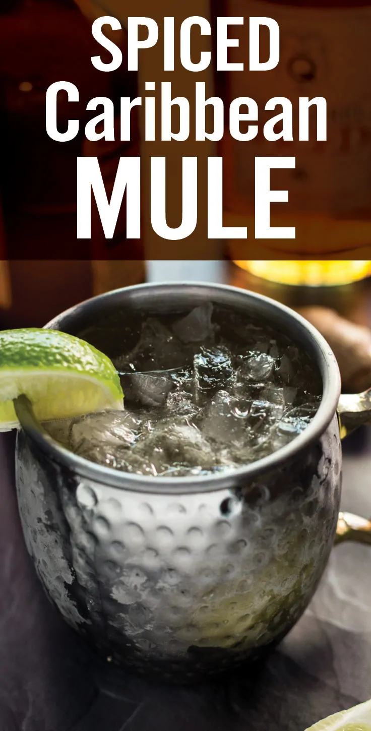 Spiced Caribbean Mule (Moscow Mule with Rum)