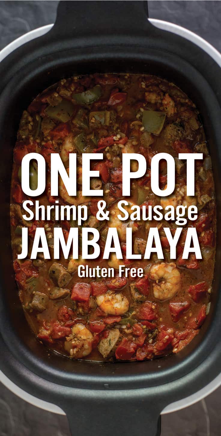 One Pot Shrimp and Sausage Jambalaya