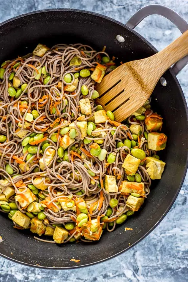 Vegan Coconut Curry Tofu Stir-Fry recipe - platingpixels.com