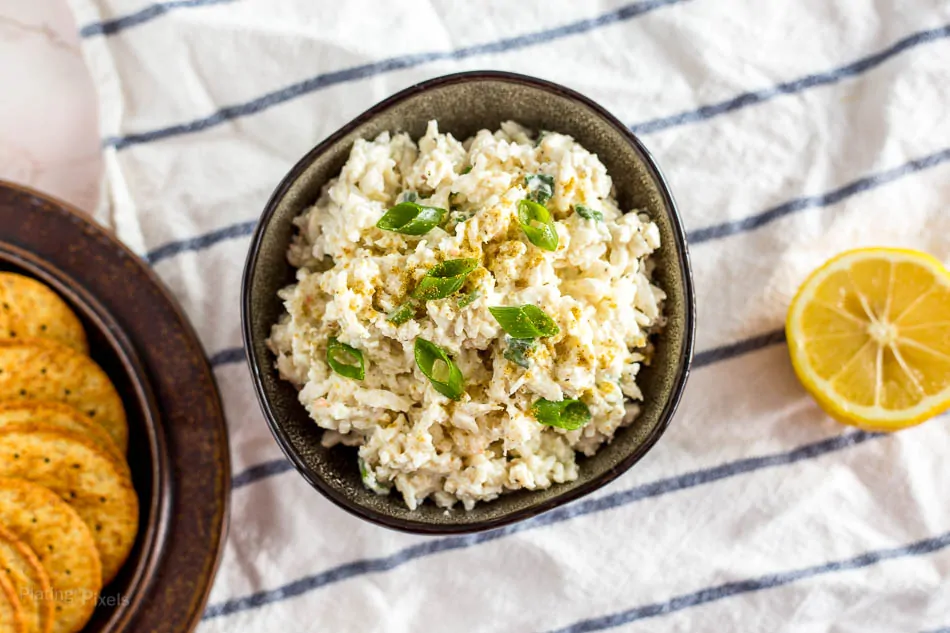 Creamy Rice and Crab Dip Appetizer