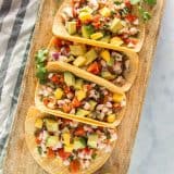 Tropical Shrimp Ceviche Tacos - platingpixels.com