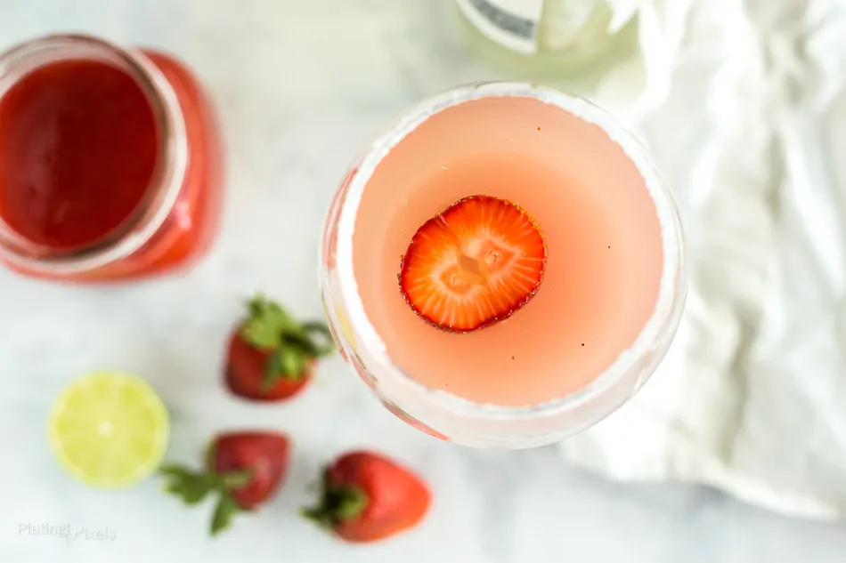 Strawberry Lime Bellini Recipe