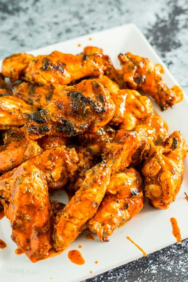 Easy Grilled Keto Buffalo Wings