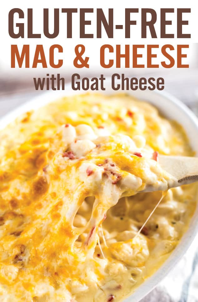 Gluten-Free Mac and Cheese with Goat Cheese and Roasted Peppers
