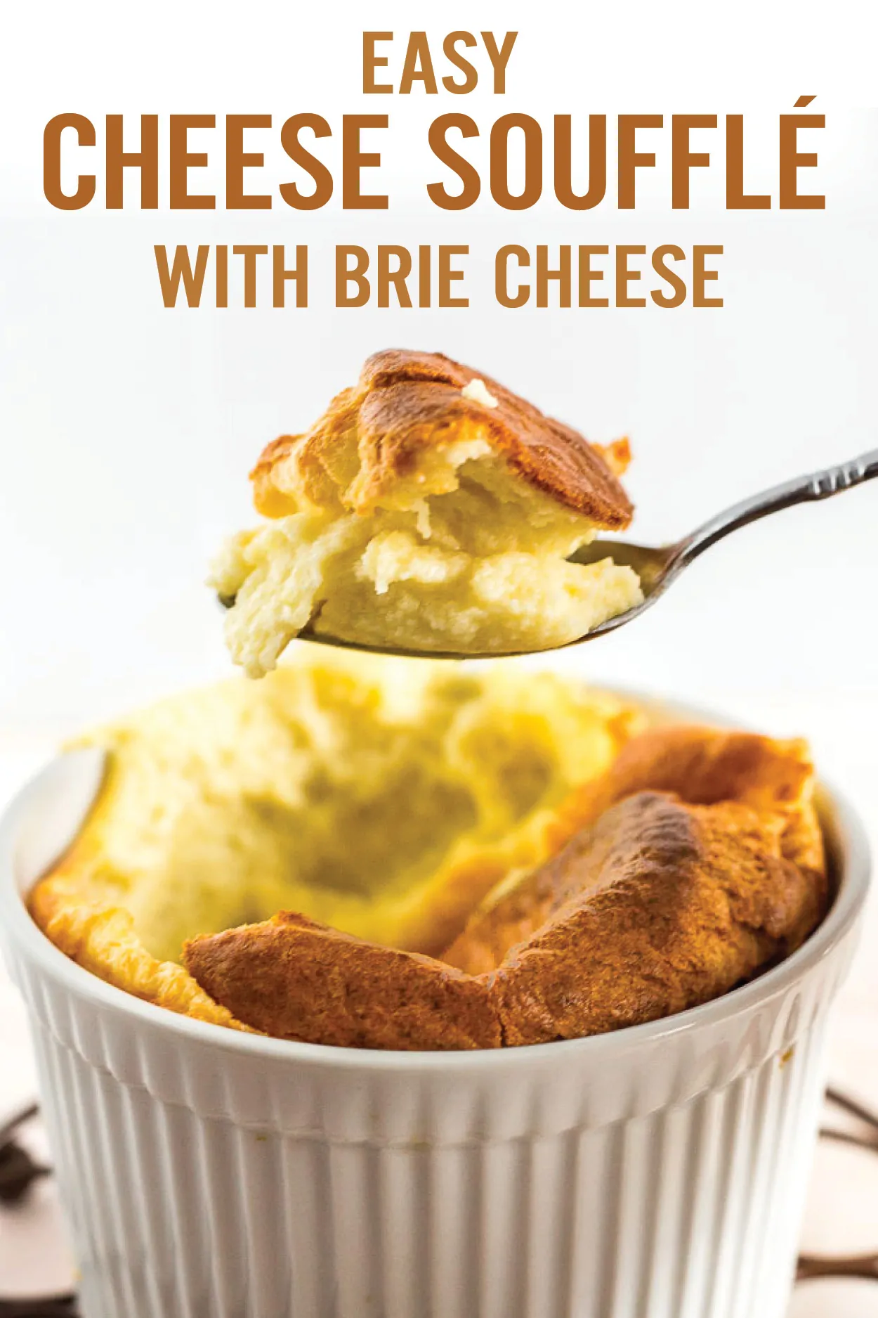 Easy Cheese Souffle with Brie Cheese