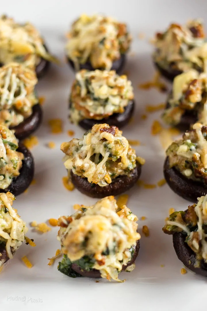 Sausage Stuffed Mushrooms (Gluten-Free)