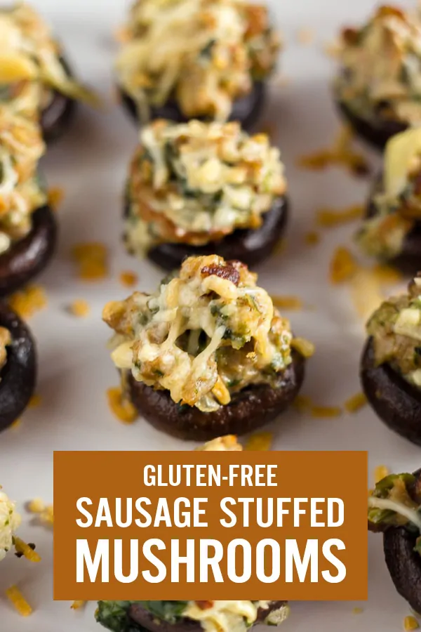 Sausage Stuffed Mushrooms (Gluten-Free)