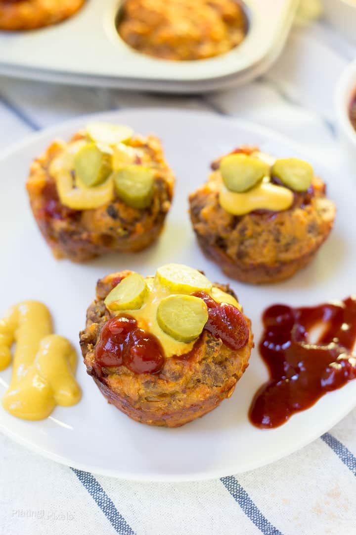 Mini Cheeseburger Muffins