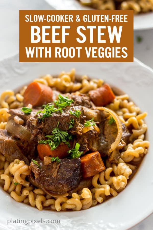 Slow Cooker Beef Stew with Root Vegetables