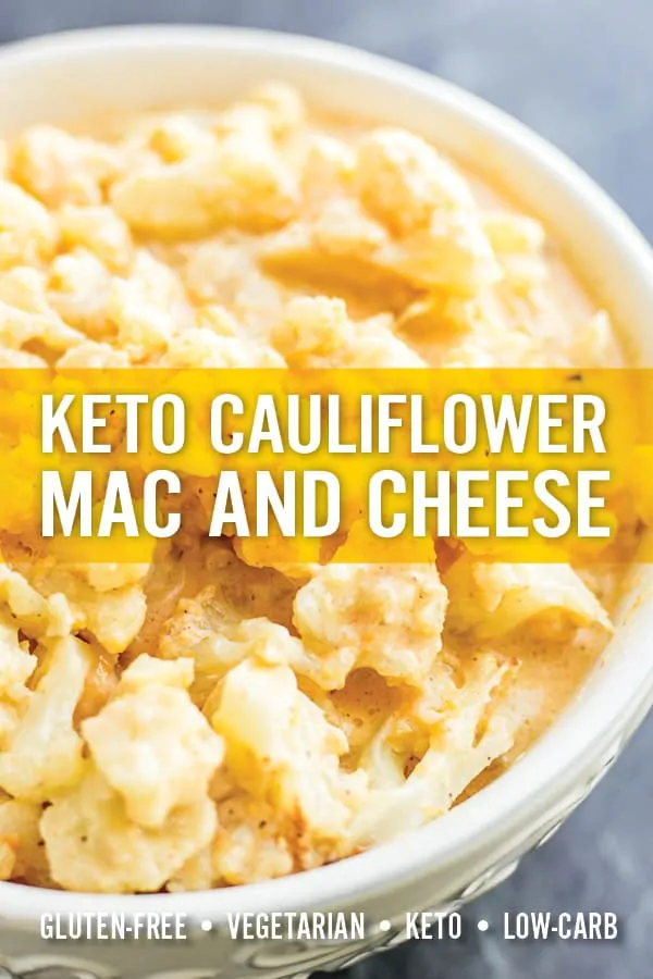 Keto Cauliflower Mac and Cheese