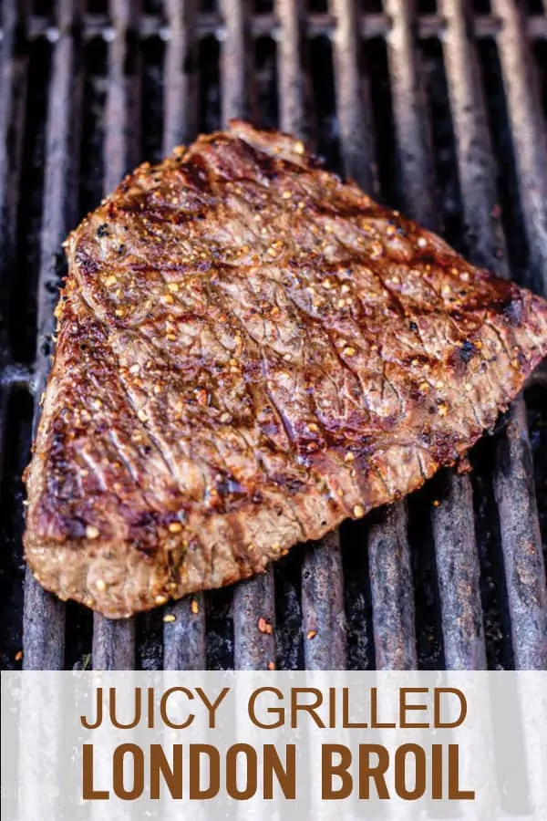 Grilled London Broil Steak