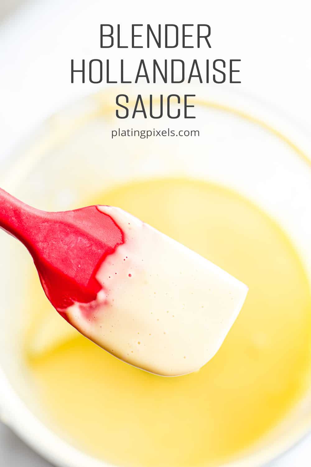 Easy Blender Hollandaise Sauce (with video)