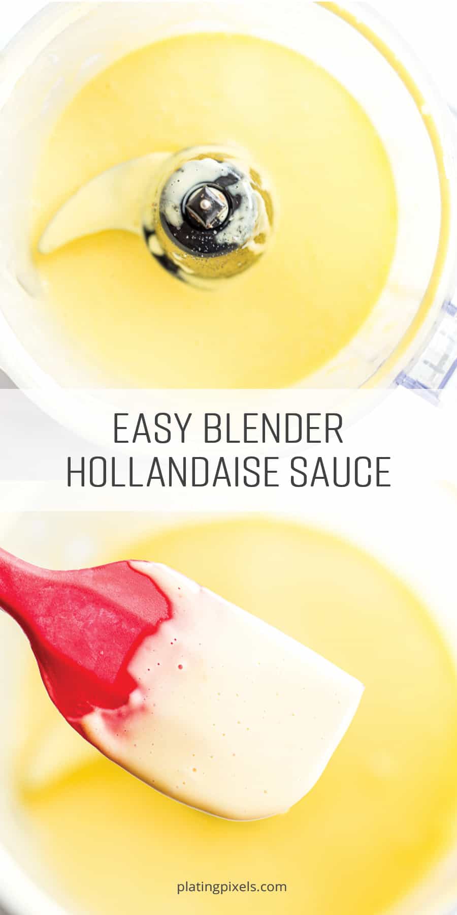 Easy Blender Hollandaise Sauce (with video)