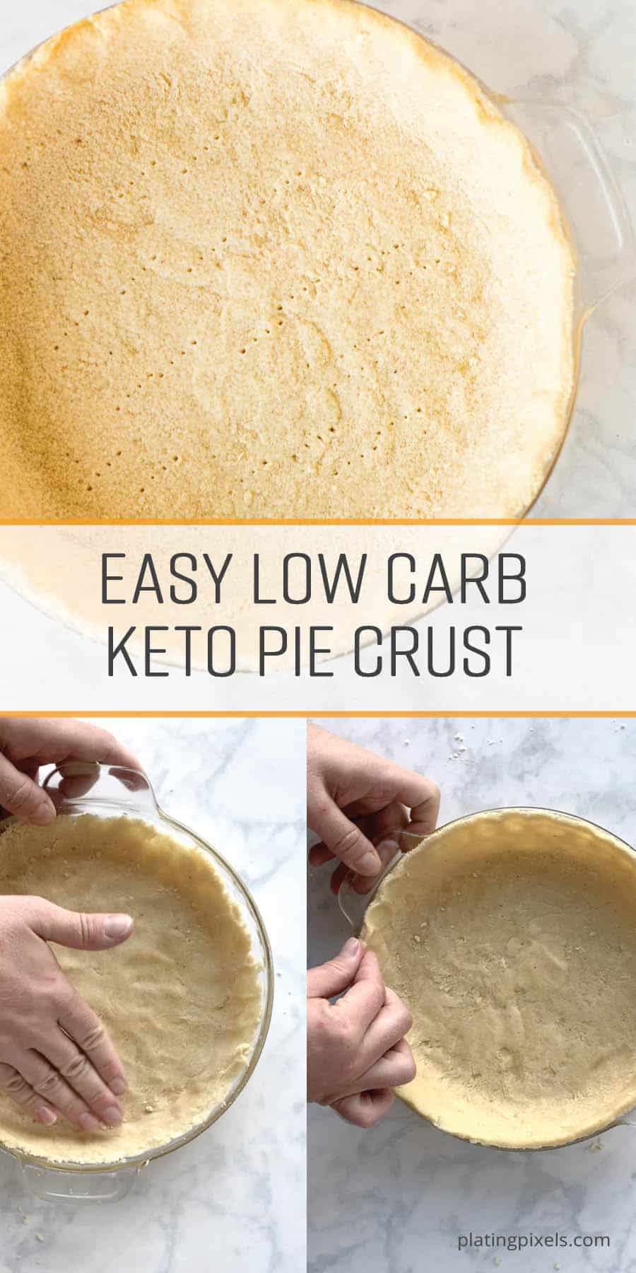 Easy Keto Pie Crust (Works with Any Pie)