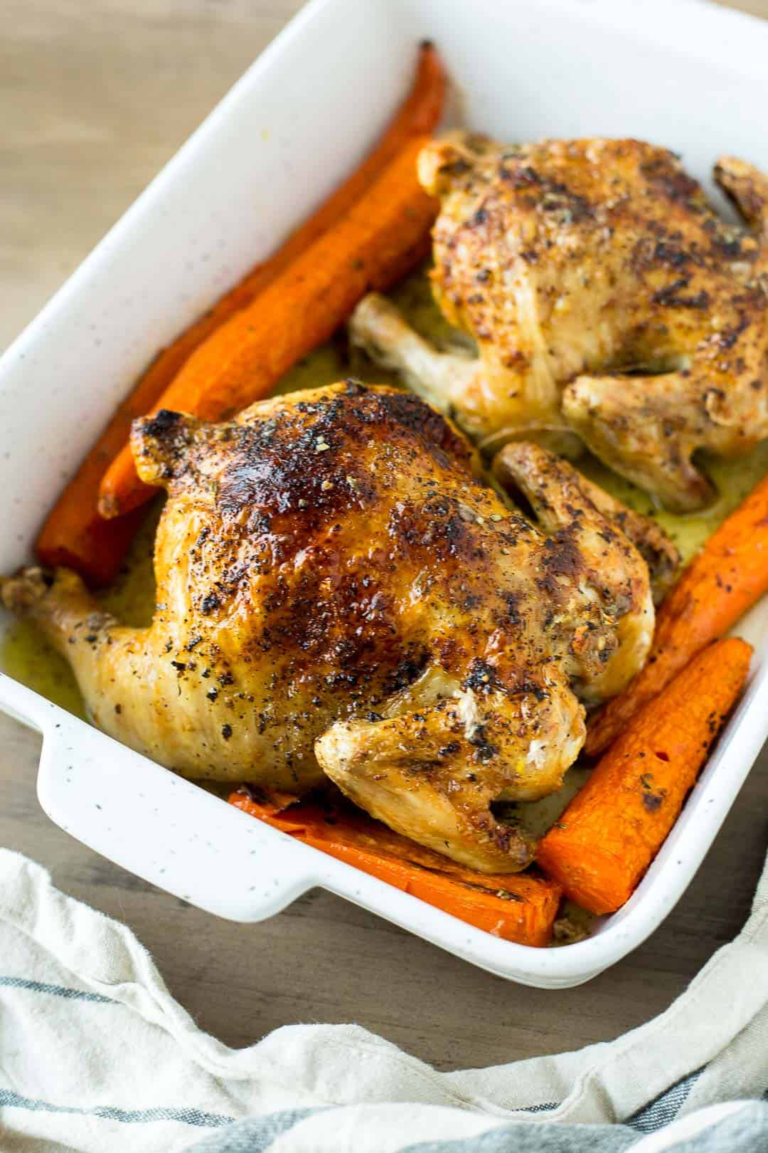 Roasted Cornish Hens