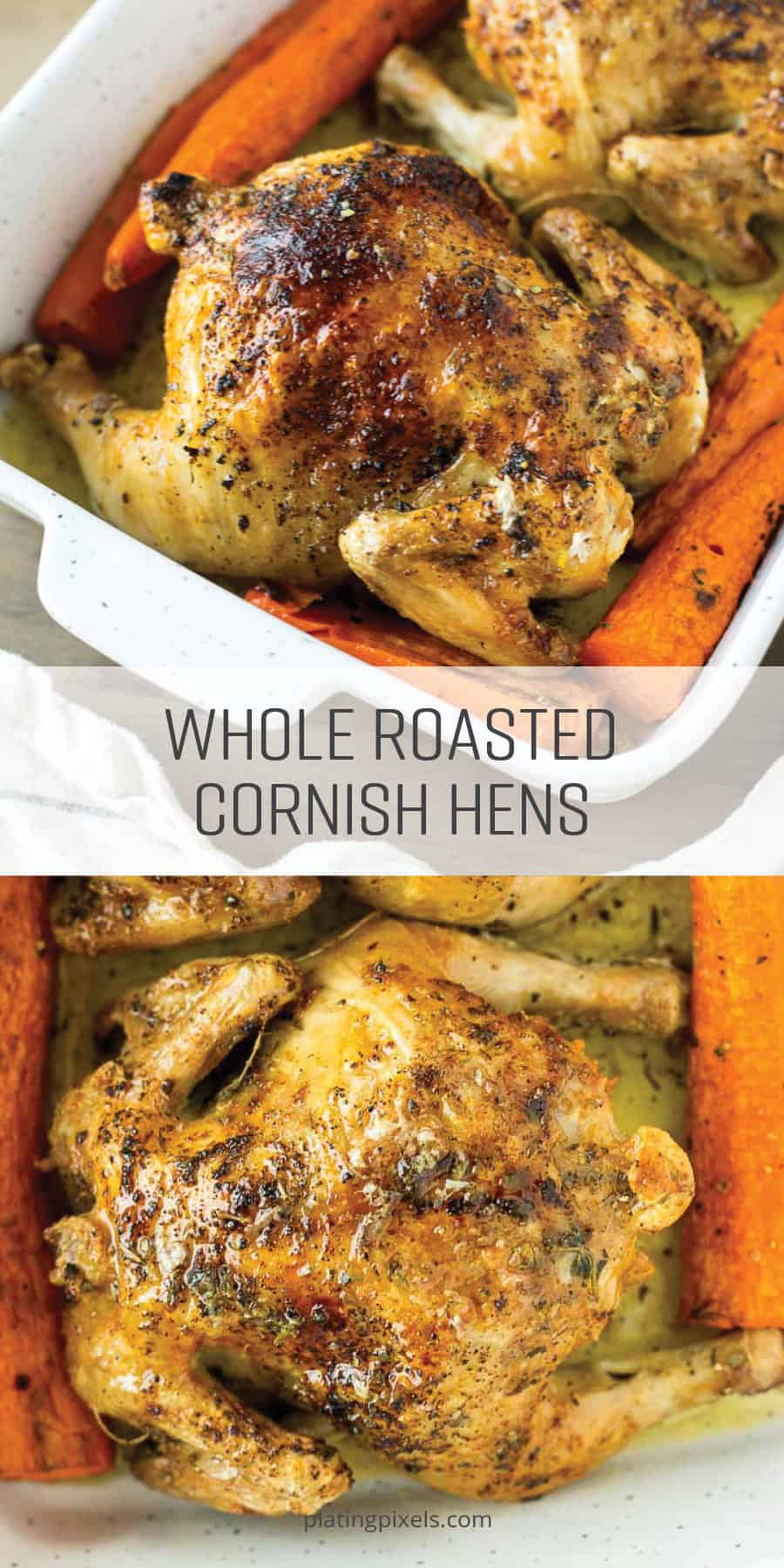 Roasted Cornish Hens