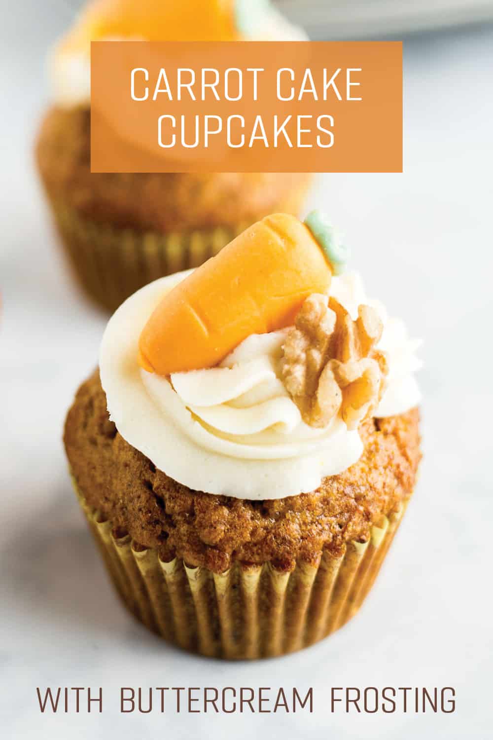 Carrot Cake Cupcakes