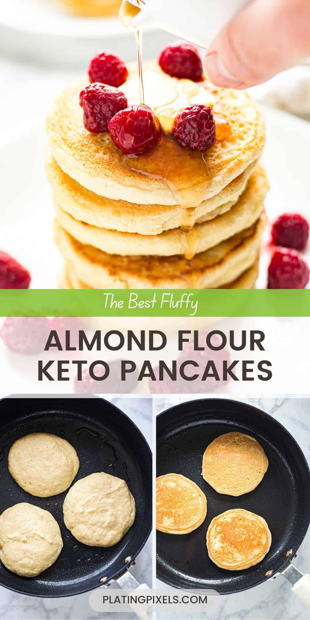 Keto Pancakes (Moist and Fluffy)