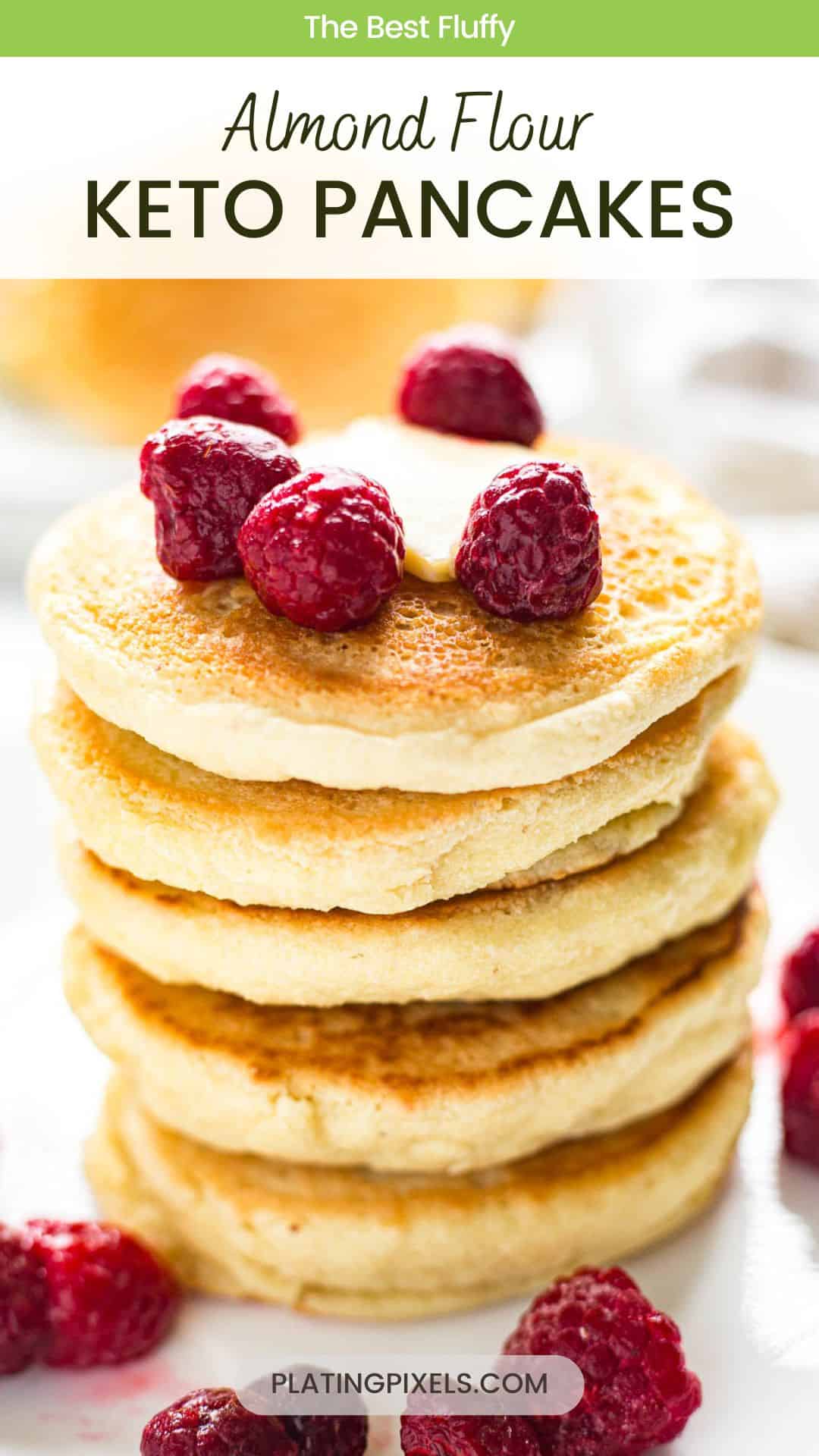 Keto Pancakes (Moist and Fluffy)